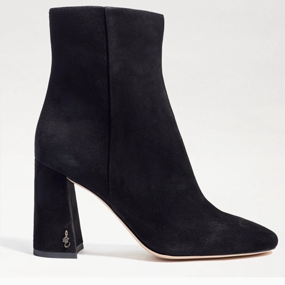 Sam Edelman Shoes - Sam Edelman Black Suede Ankle Boots size 9.5